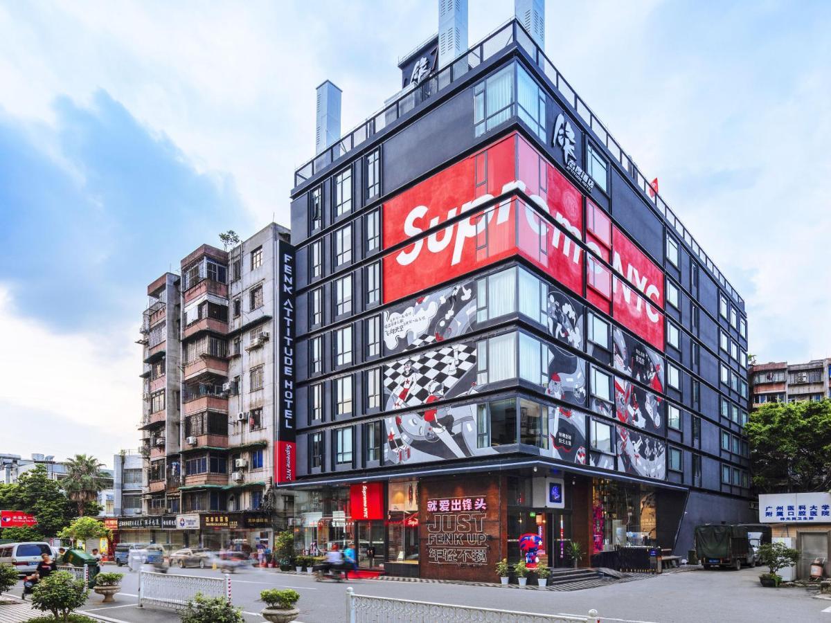Fenk Attitude Hotel Guangzhou Railway Station Exterior foto